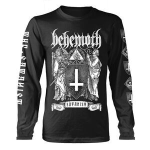 Behemoth Unisex Adult The Satanist Long-Sleeved T-Shirt / Black